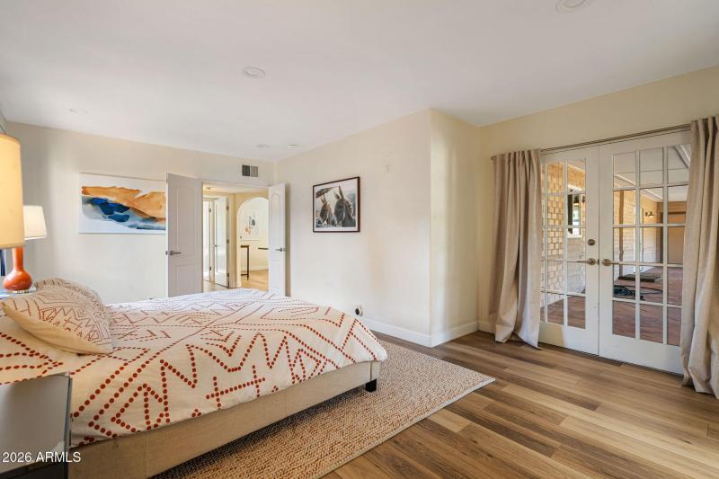 Primary Bedroom with Patio Access