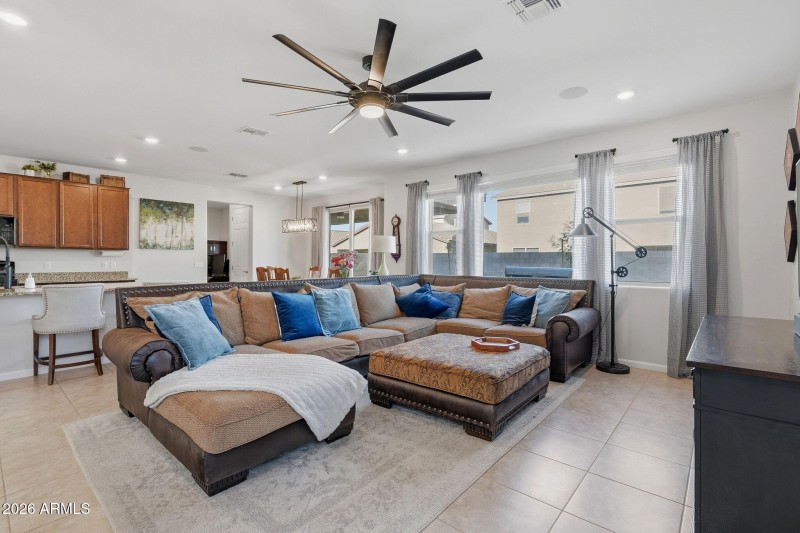 Downstairs Living Area