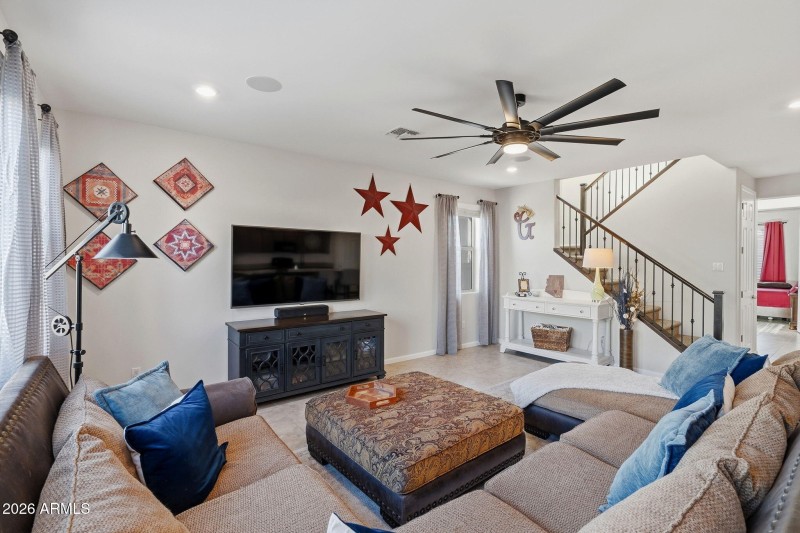 Downstairs Living Area