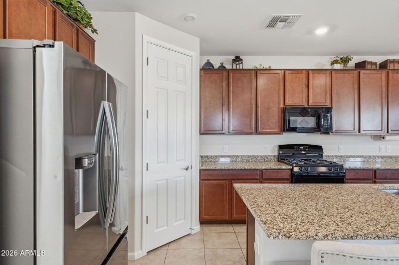 Kitchen with Large Pantry