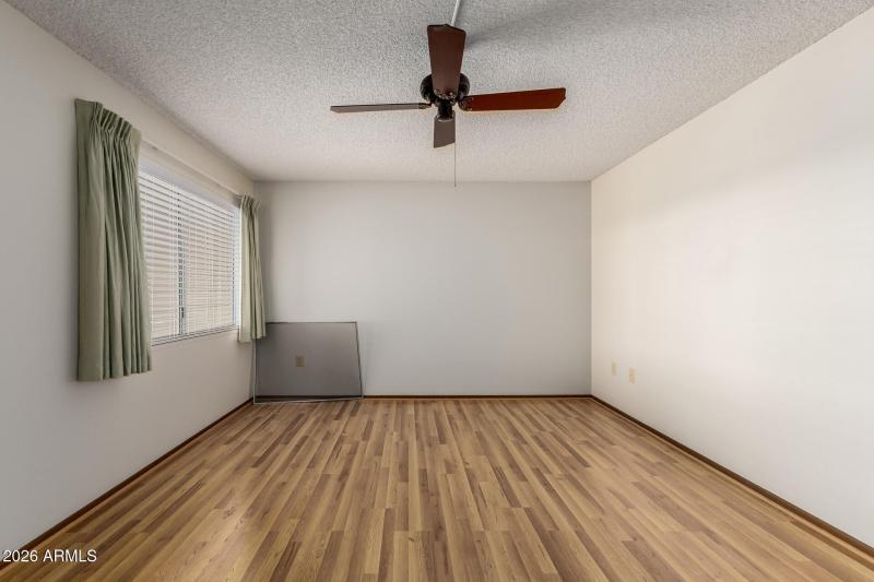 Ceiling fans all rooms