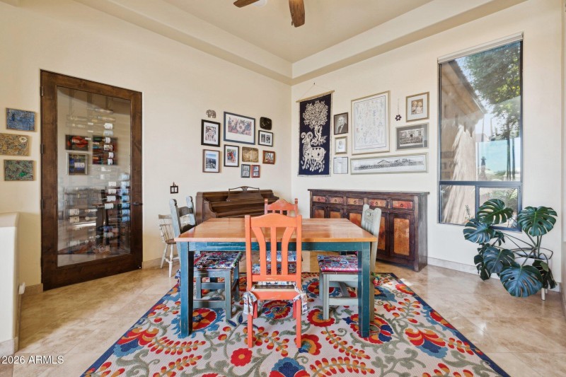 Dining Room with Large