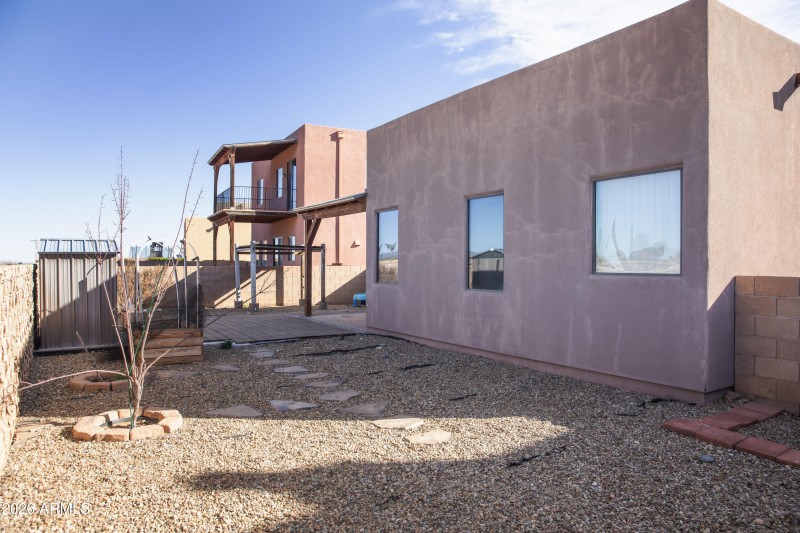 Backyard With Storage