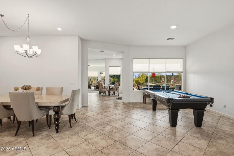 Game Room & Formal Dining