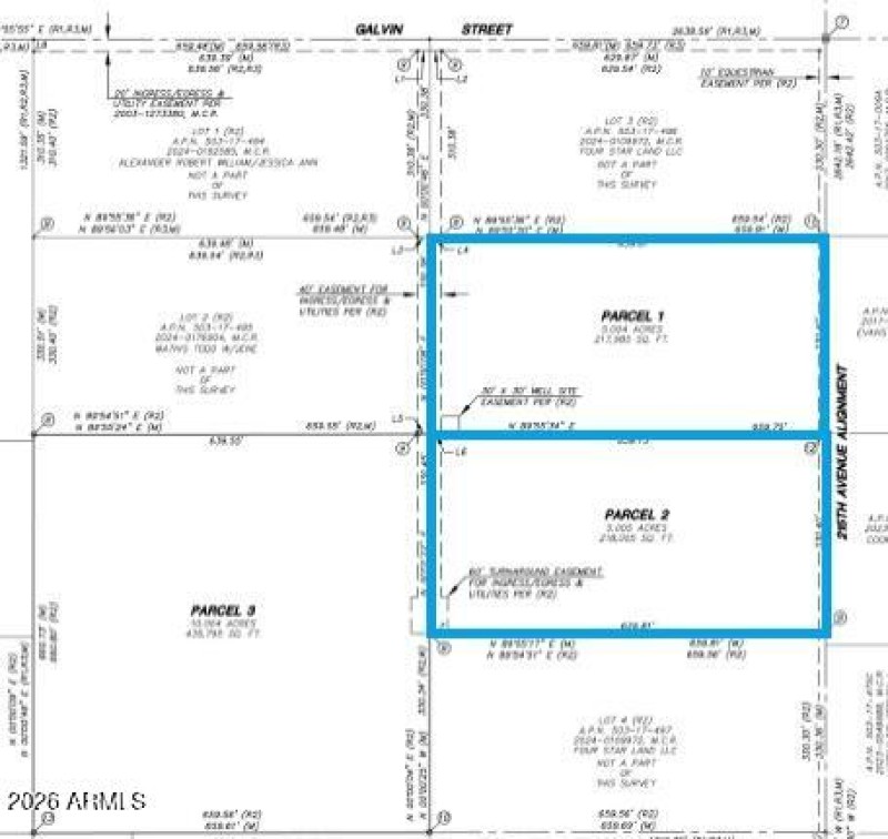 Galvin and 216th Lots