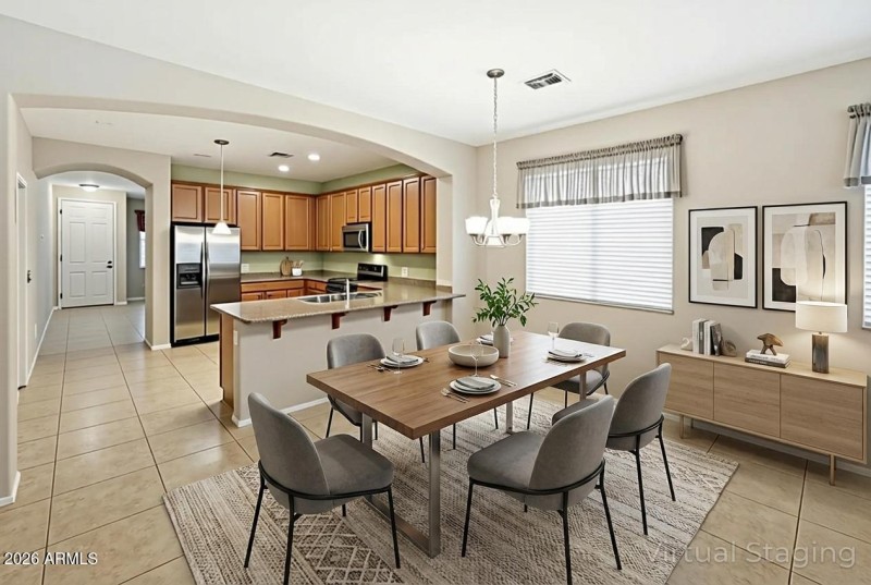 Purdue Virtual Dining area