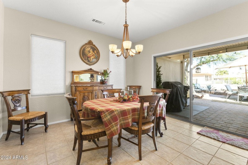 Patio Slide off Dining Area