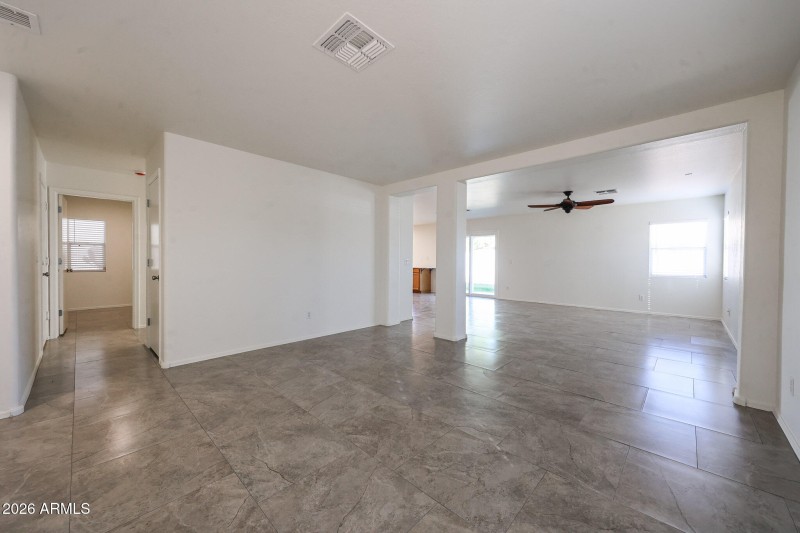 The view from the front door.