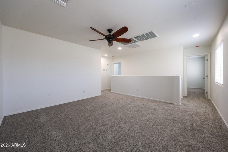 Loft looking towards bedroom 2
