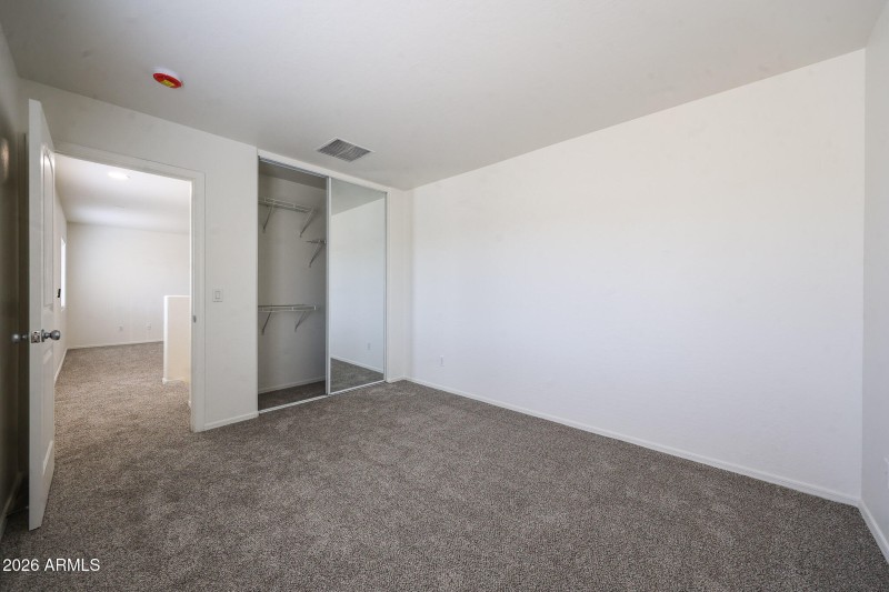 Bedroom 2 Closet organizer