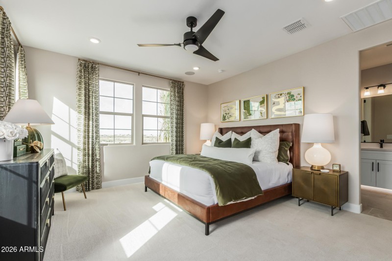 Adeline Model Primary Bedroom