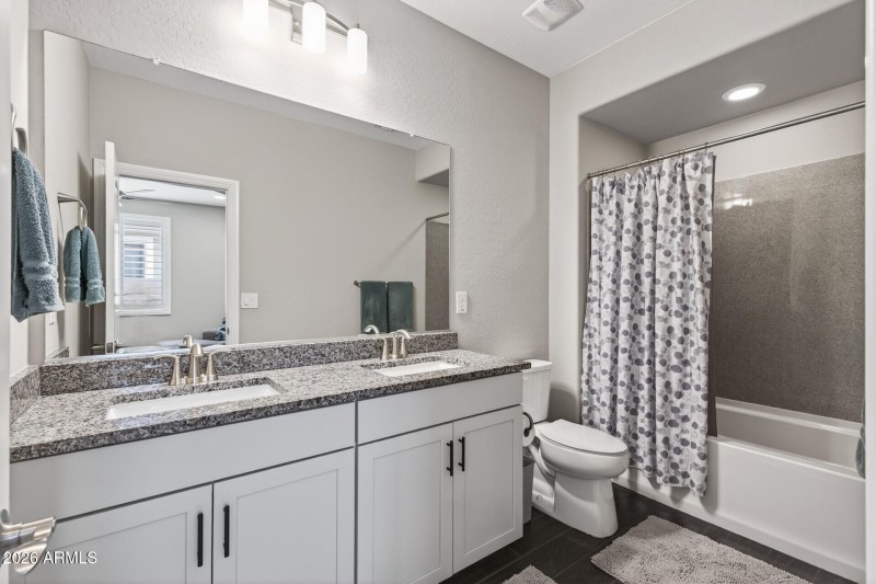 Hall Bath / Double Sinks