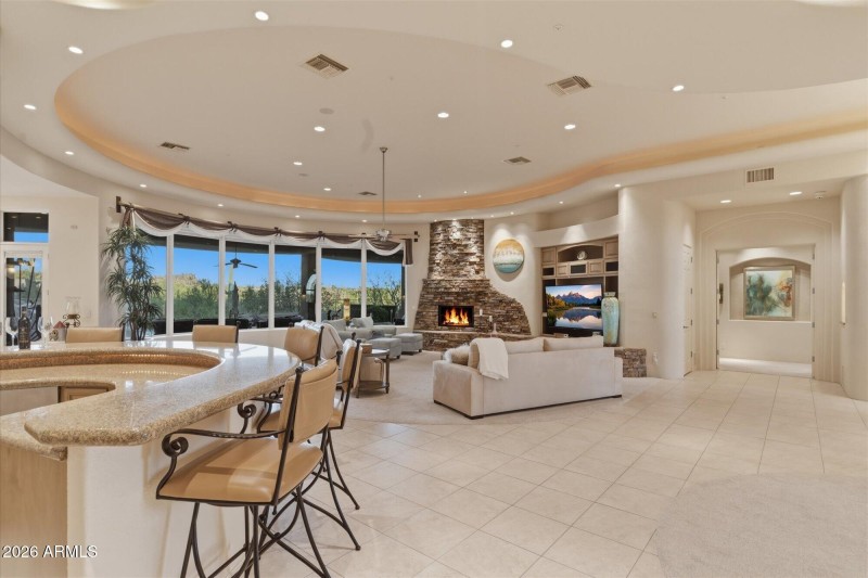 Wet Bar in Great Room