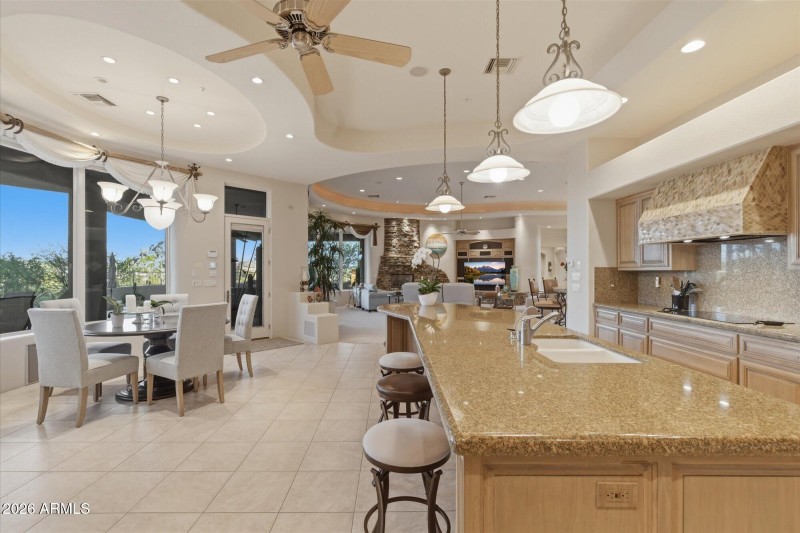 Kitchen Opens to Great Room