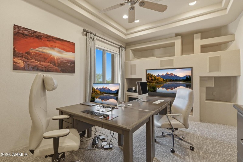 Guest Bedroom 3 used as Office _ Medi