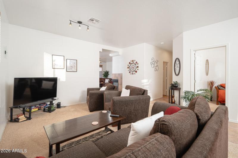 Entry way - Living room