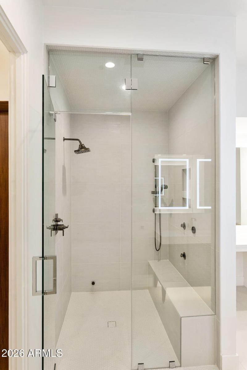 Primary Bathroom Shower With Steam & Bod