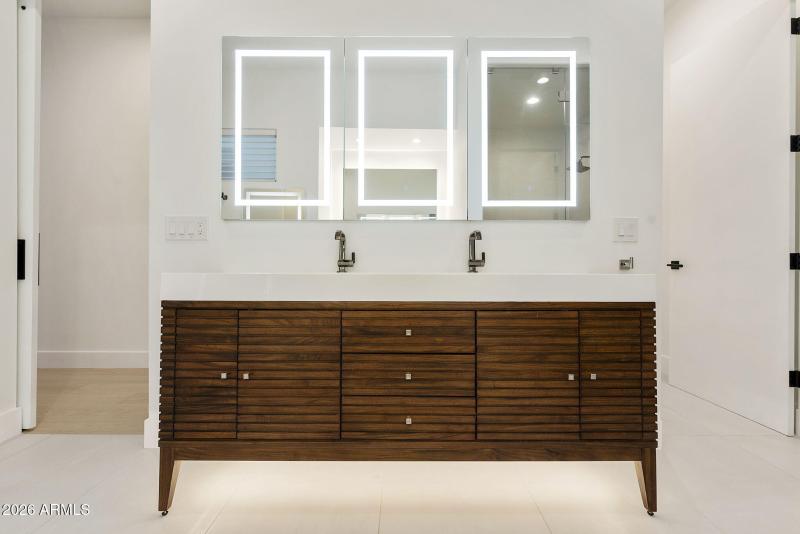 Primary Bathroom - Double Vanities With