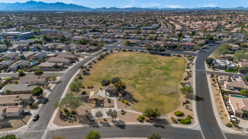 Bird’s-eye view of Palm Valley living