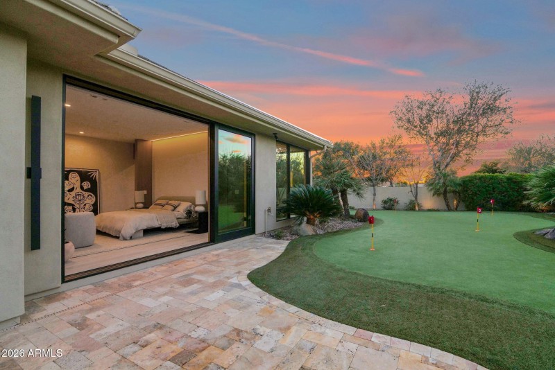 Master Exit to Backyard