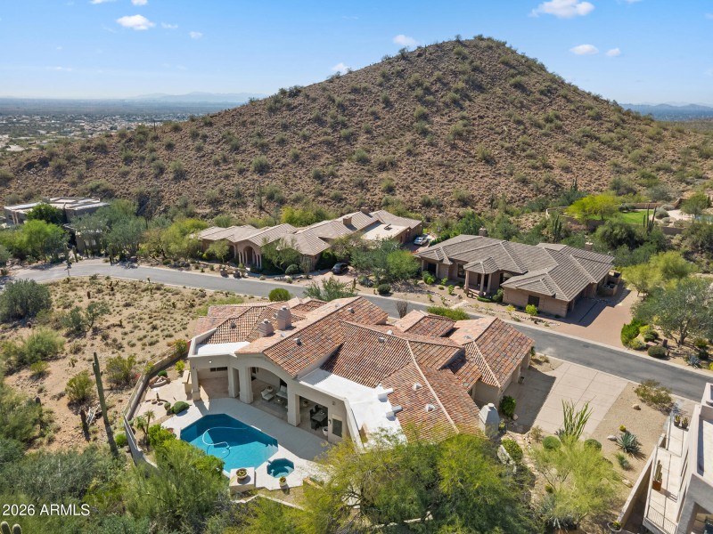 Aerial Overview of Home