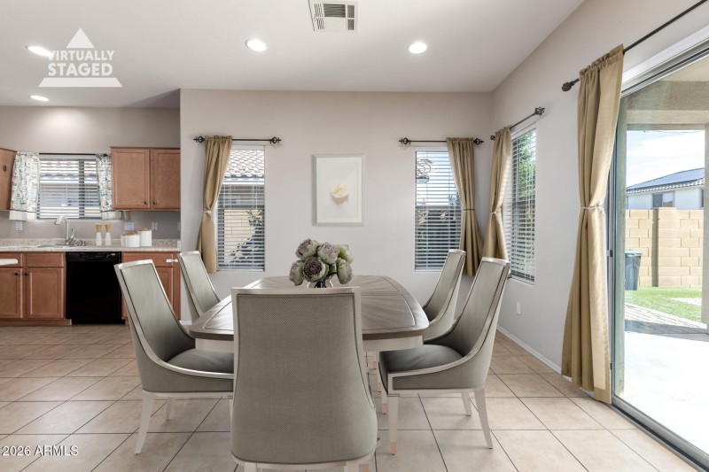 Dining Room - Virtually Staged