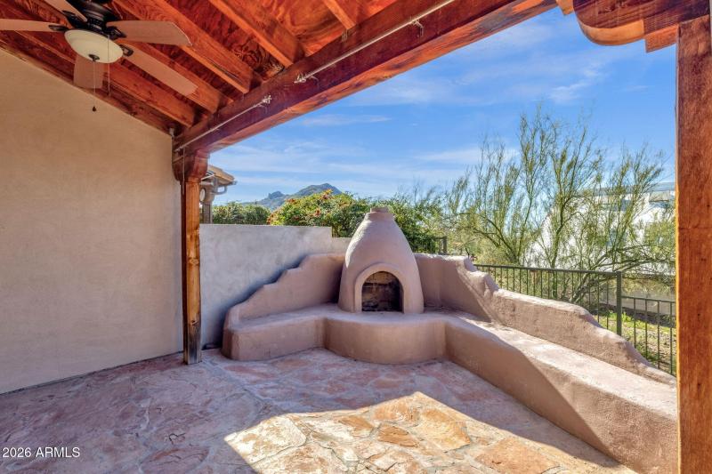 Wood Burning Fireplace