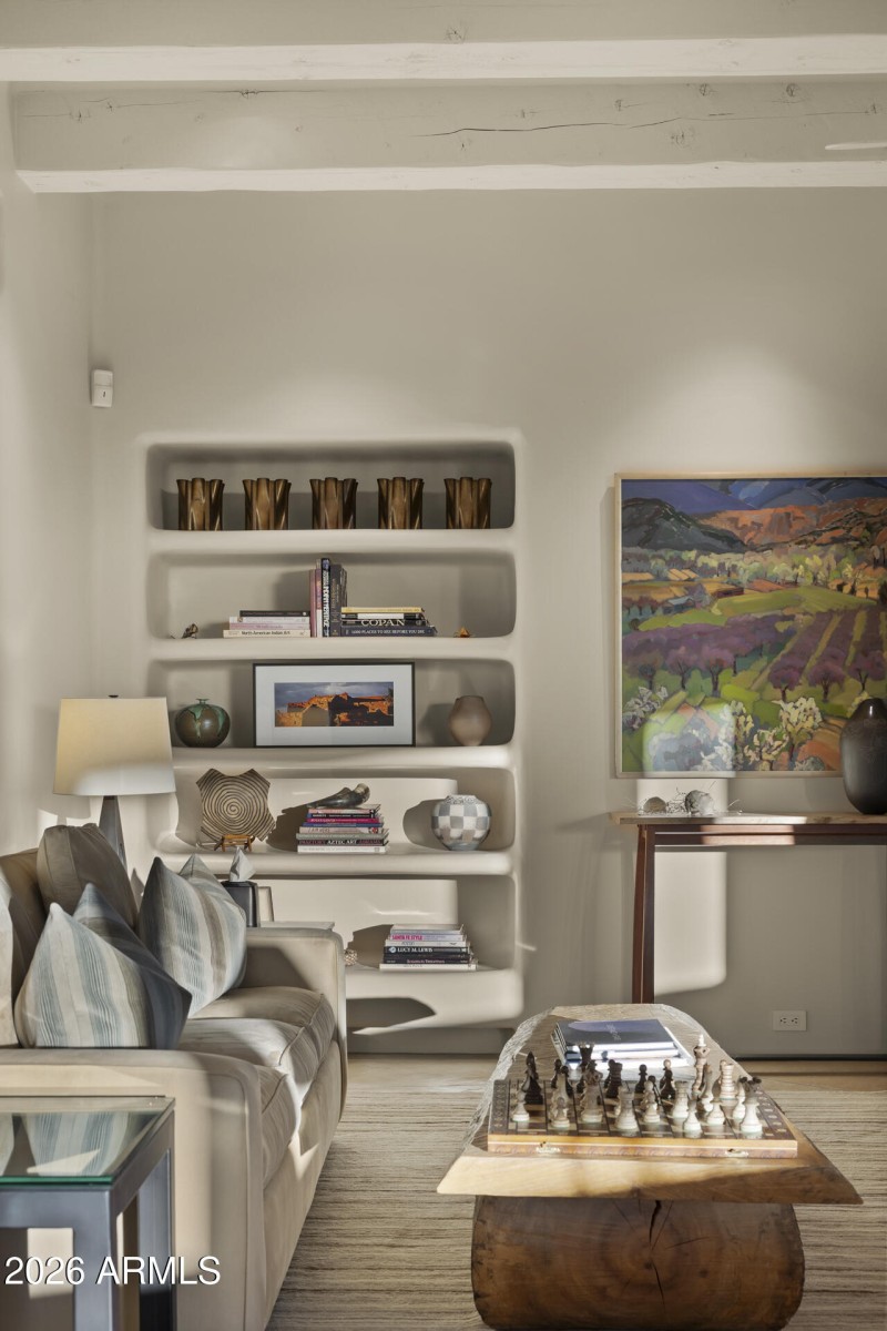 Built in Book Shelves