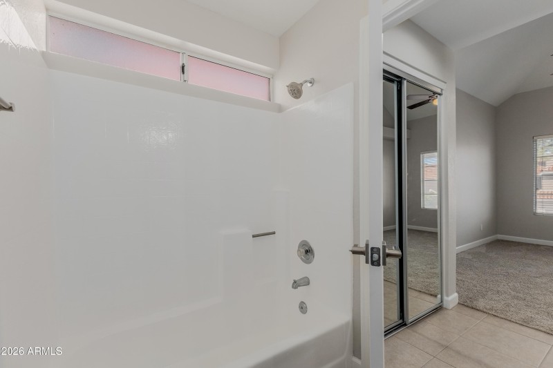 Primary with double closets