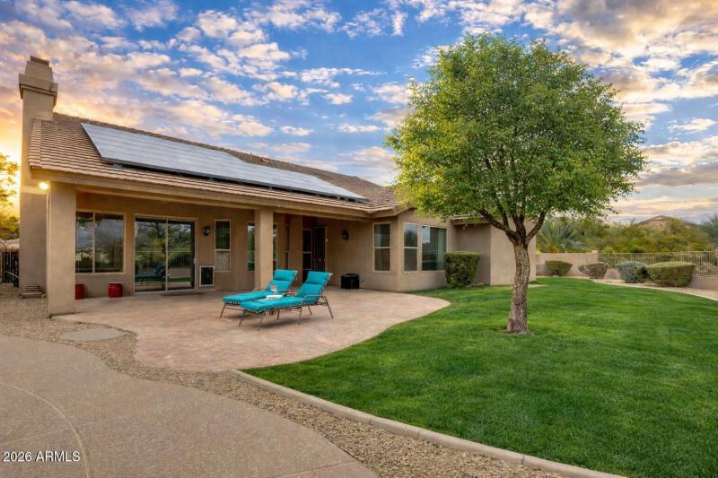 Huge lot and grass yard