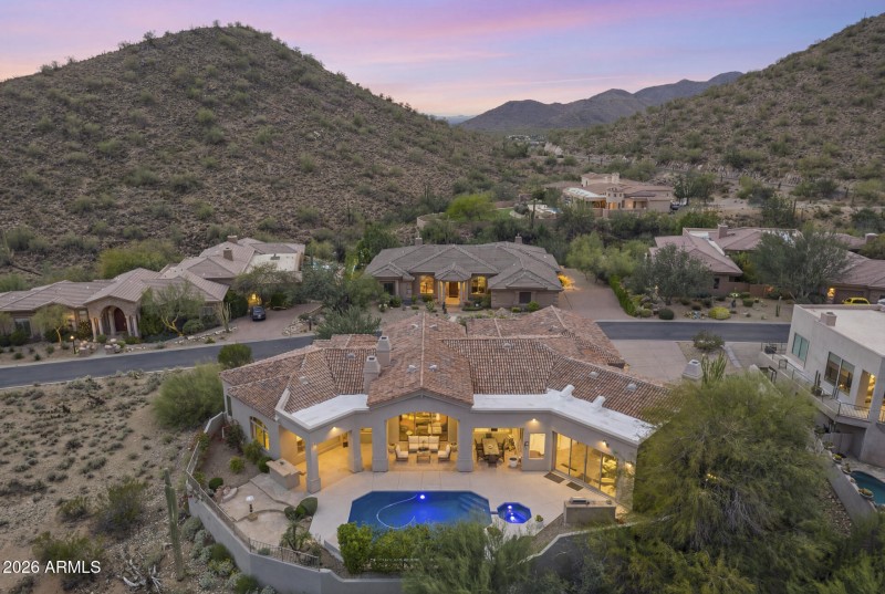 Aerial Overview of Home