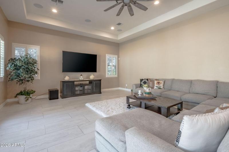 Great Room w/Large Sliding Doors!