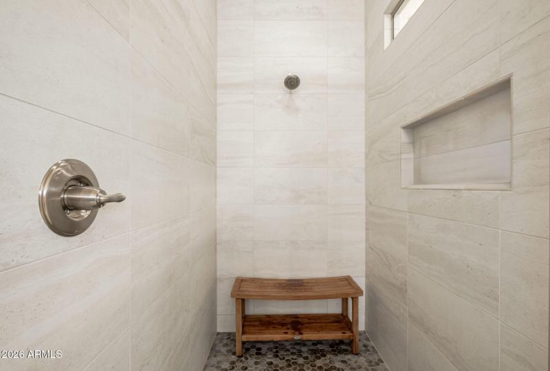 Primary Walk-in Shower!