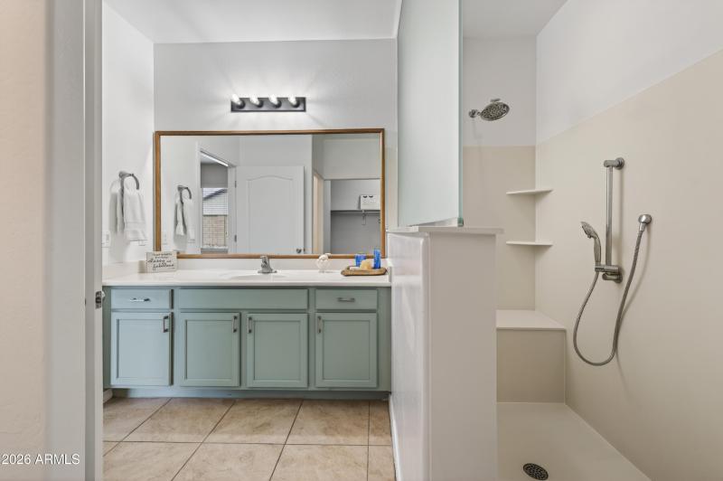 Primary Walk in Shower