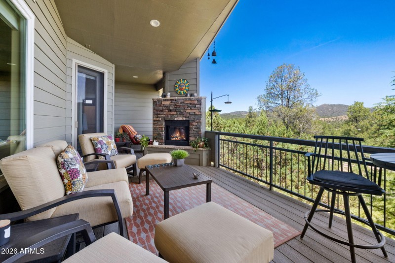 Deck with Forever Views