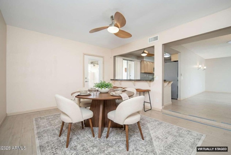 Dining/Den/Bonus Room - Staged