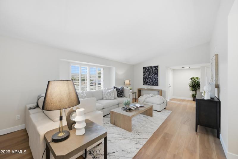 Warm color palette to relax