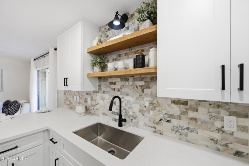 Ample storage & prep space