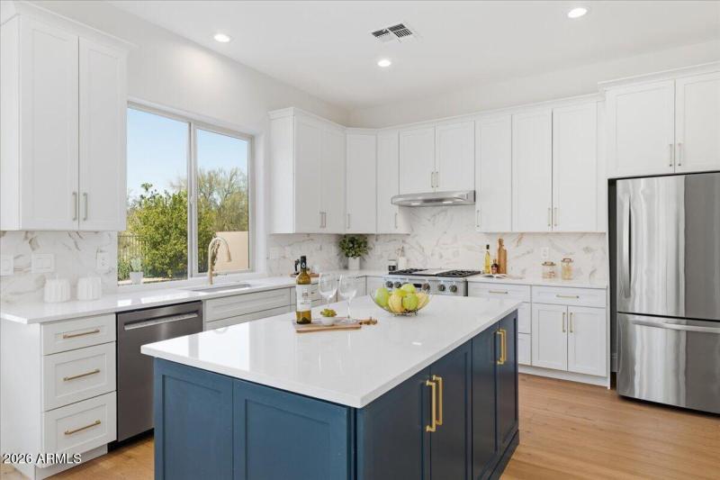 New Kitchen with 48" Cabinets