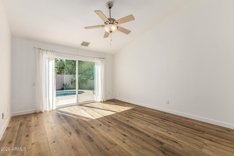 Primary Bedroom/private access to pool