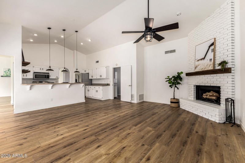 Great Room and Kitchen