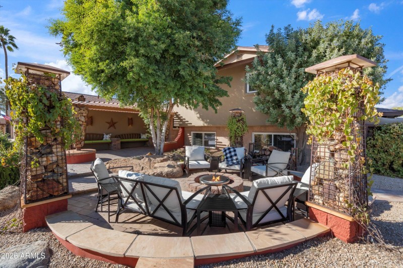 13-Fire Pit Seating Area