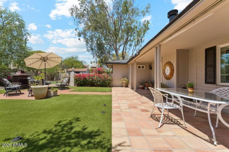 Expansive Covered Patio