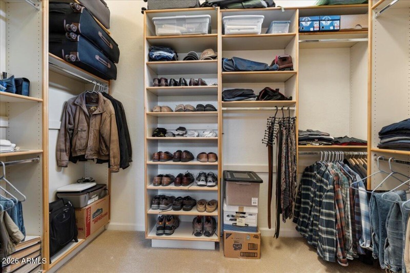 His Closet