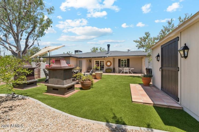 Backyard Studio Entry