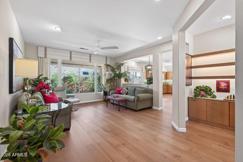 Real Wood floors throughout - No carpet