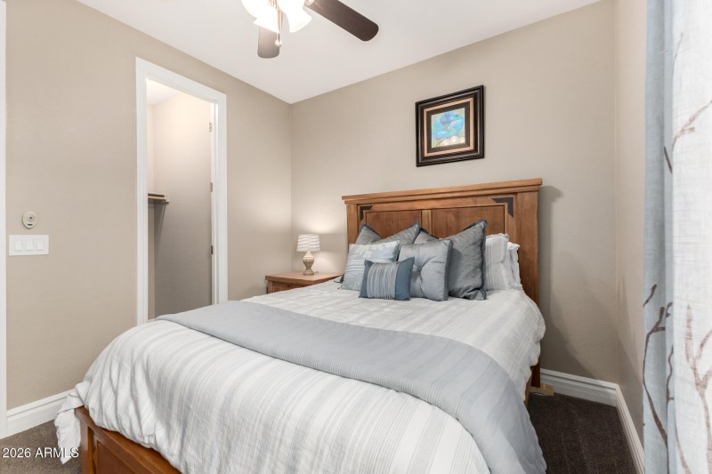 Bedroom 2 and closet