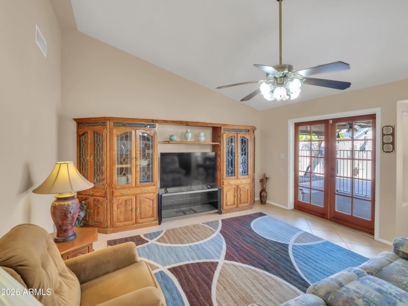 Family Room Patio Door