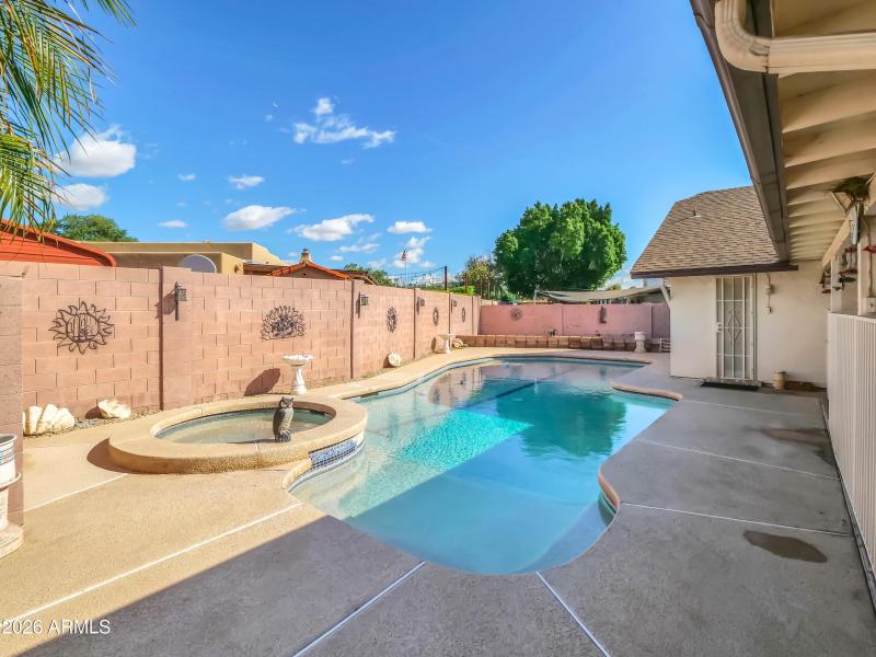 Pool and Back Yard