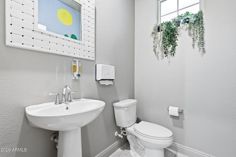 Downstairs Powder Bathroom